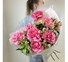 Авторский шикарный букет «Нежное облачко»