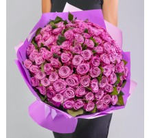 101 Фиолетовая Роза (70 см.)