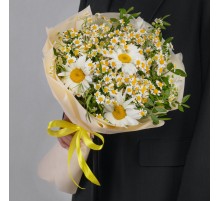 Букет 15 Ромашек Микс
