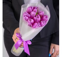 11 Сиреневых Тюльпанов