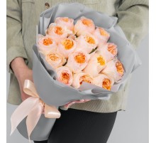 Букет 15 Роз Джульетта (50 см.)