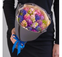 Букет 19 Гиацинтов Микс