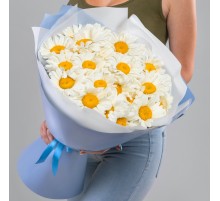 Букет 27 Крупных Ромашек