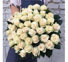 51 Кремовая Роза (60 см.)