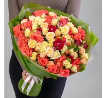 51 Кустовая Роза Микс (40 см.)
