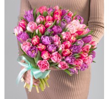 51 Пионовидный Тюльпан Микс