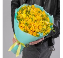 Букет 49 Желтых Фрезий