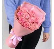 9 Роз Пинк Охара (50 см.)