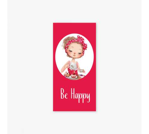 Конверт для денег "Be happy" чаепитие