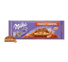 Шоколад "Milka Peanut Caramel" - 276 гр.