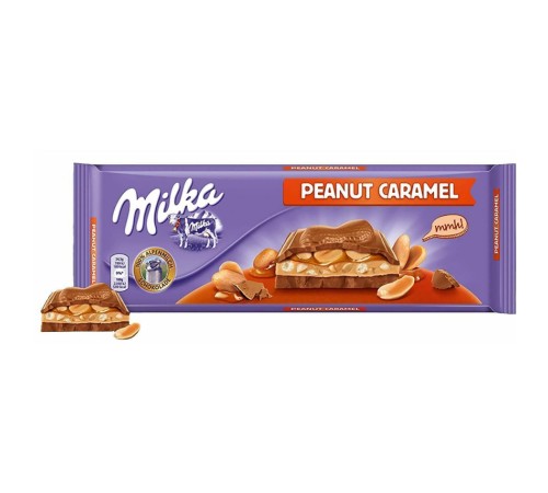 Шоколад "Milka Peanut Caramel" - 276 гр.