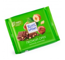 Шоколад "Ritter Sport" Лесной Орех (Молочный) 100 гр.