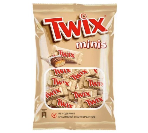 Шоколадный батончик "Twix Minis"