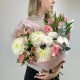 Авторский букет «Клубника в сливках»