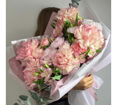 Авторский букет «Французский поцелуй»