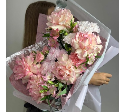 Авторский букет «Французский поцелуй»