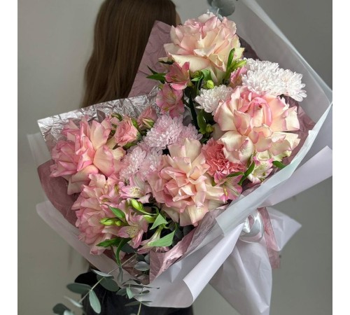 Авторский букет «Французский поцелуй»